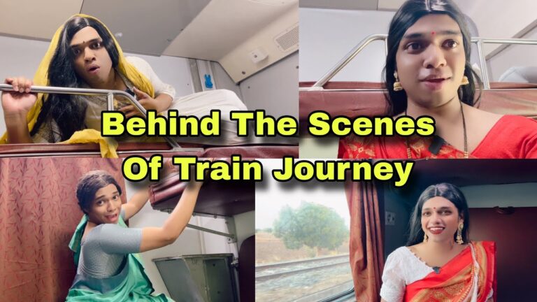 Behind The Scenes Of Train Journey | VLOGwithPRASAD | #funwithprasad
