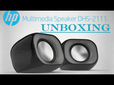 HP DHS-2111 Multimedia Speakers for PC (Unboxing Budget Tech)