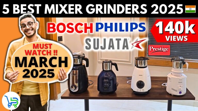 5 Best mixer grinder India 2025 | Best Mixer Grinder Juicer 2025 in India | Best Mixer Grinder