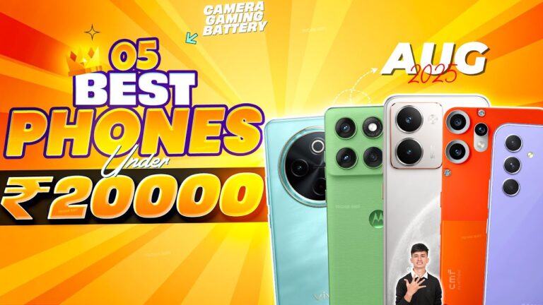 Best Phone Under ₹20,000 in August 2025 📱🔥 Camera, Gaming & Performance Beast! Great Freedom Sale!