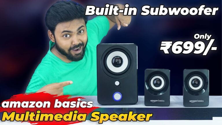 Amazon basics Multimedia Speaker Only ₹699/-