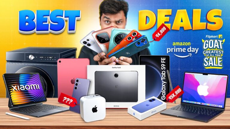 🤯 Top 30+ அதிரடி Deals 🔥 Flipkart GOAT Sale 🐐 & Amazon Prime Day Sale 2025 🛍️