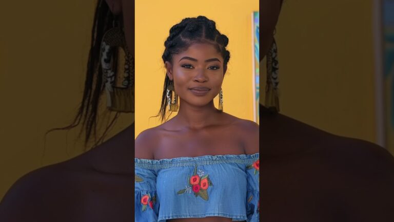 Breathtaking Caribbean Queen Shining Like A Cocoa Gemstone | Melanin Popping Black Beauty | Beauty