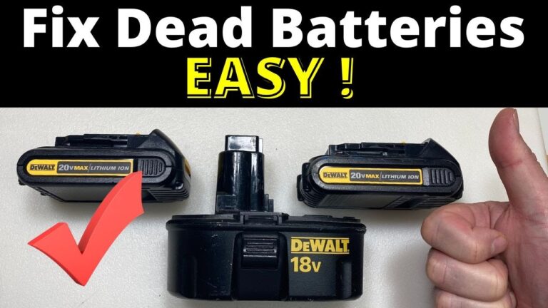 SECRET to FIX Drill Batteries – Charge Dead Lithium Tool Batteries