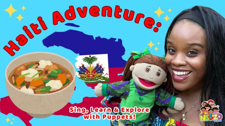 Learn Haitian Creole for Kids with Nguzo Babies: Fun Culture Songs & Social Studies for Children