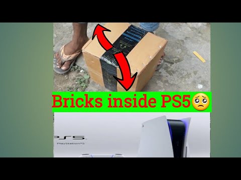 Dont Buy PS5 From Amazon. Bricks Inside PS5 box.