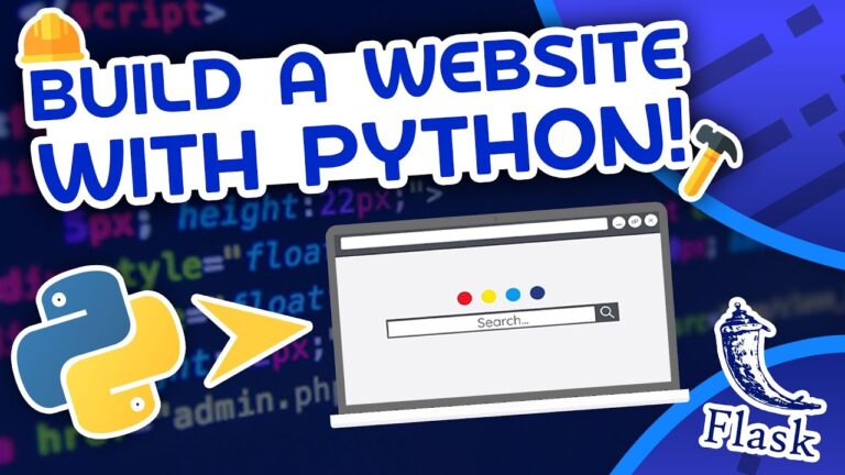 Python Website Full Tutorial – Flask, Authentication, Databases & More