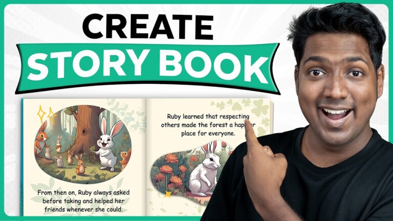 How To Create STORY BOOK For Kids Using AI 🤩 | Amazon KDP
