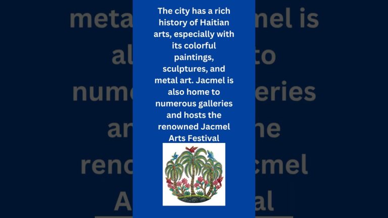 Unique fact about Jacmel Haiti, Part 1