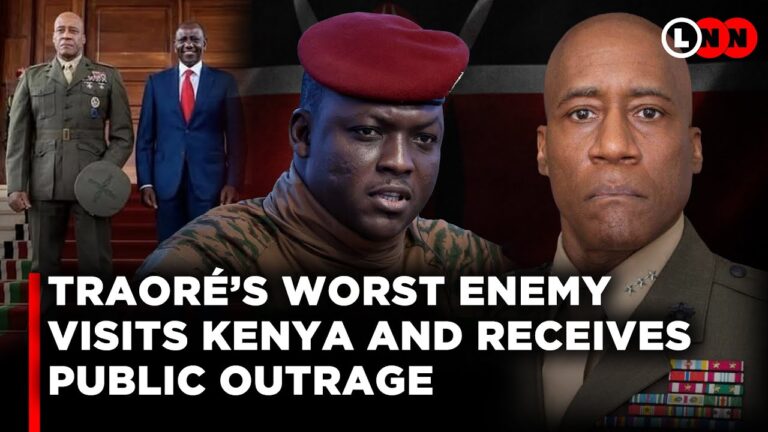 Traore's Worst Enemy Michael Langley Visits Kenya And Receives Public Outrage. Is He A Sell Out? LNN Mushenee