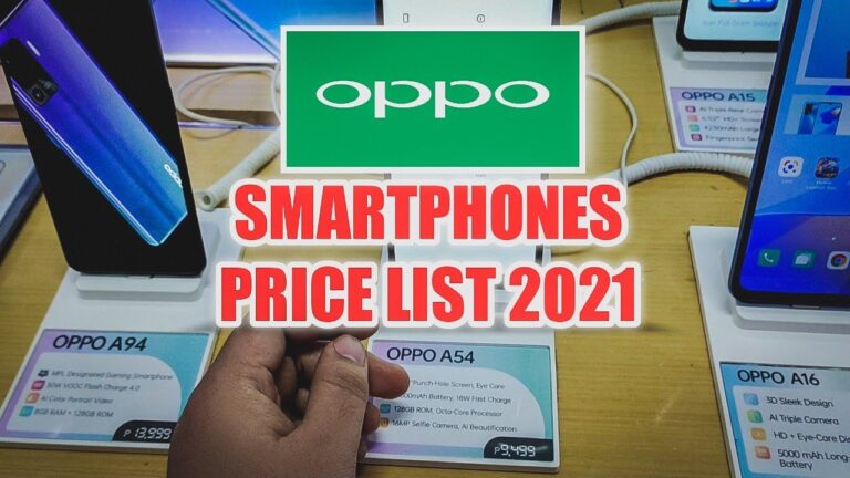 Latest Oppo Smart Phones Price sa Mall / Pwedetech