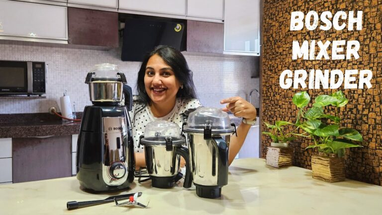 The best mixer grinder for daily home use | Bosch TrueMixx Pro Mixer Grinder unboxing and review