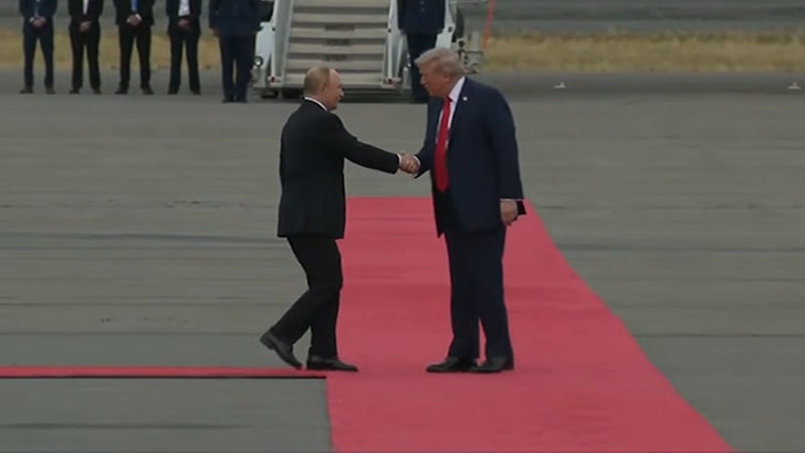 Trump Greets Putin in Alaska for Historic Summit