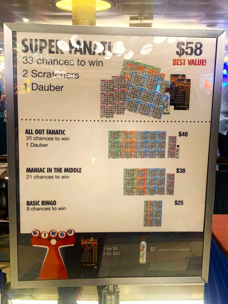 7 Things to Know Before Playing Bingo on a Cruise