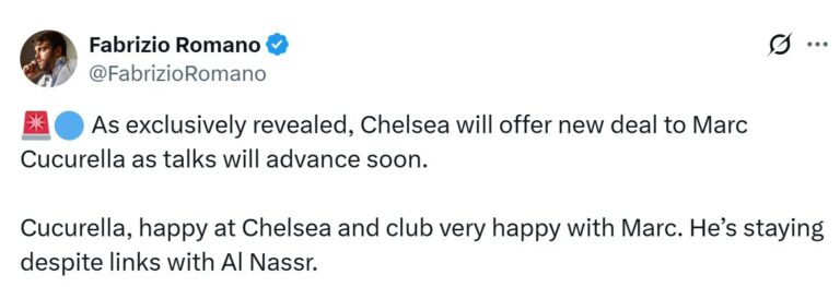 Chelsea to make Cucurella a top earner after latest Romano update