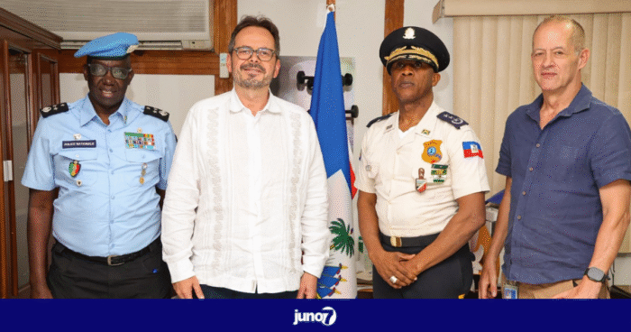 Rencontre entre le DG de la PNH et le nouveau Représentant spécial du Secrétaire général de l’ONU en Haïti  – Haiti Gazette