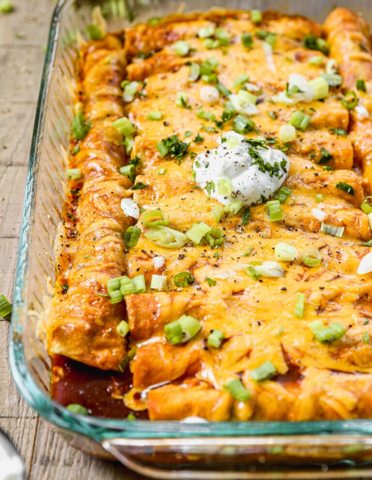Ground Beef Enchiladas – WellPlated.com