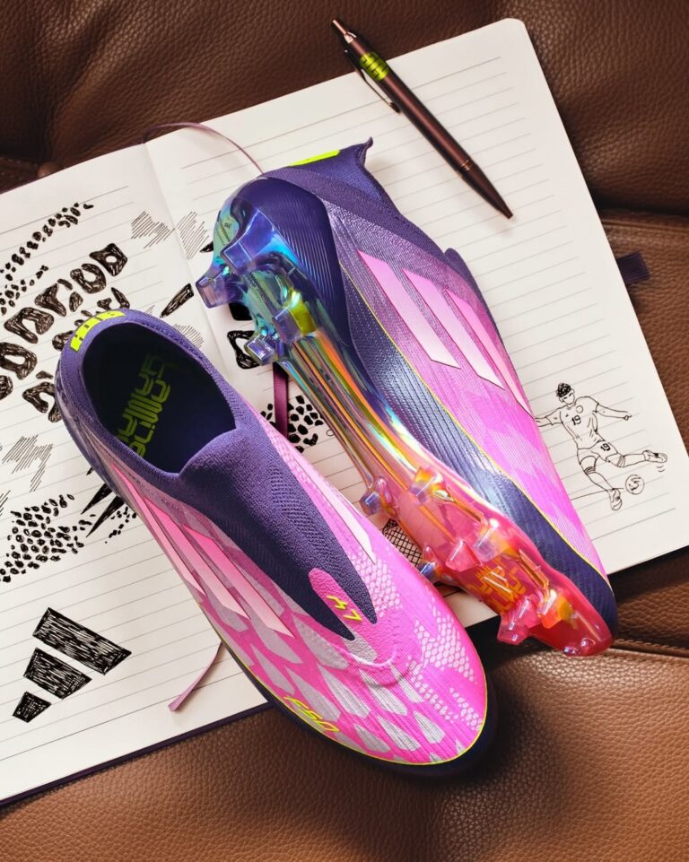 adidas drop new Lamine Yamal signature F50 boots in vibrant pink