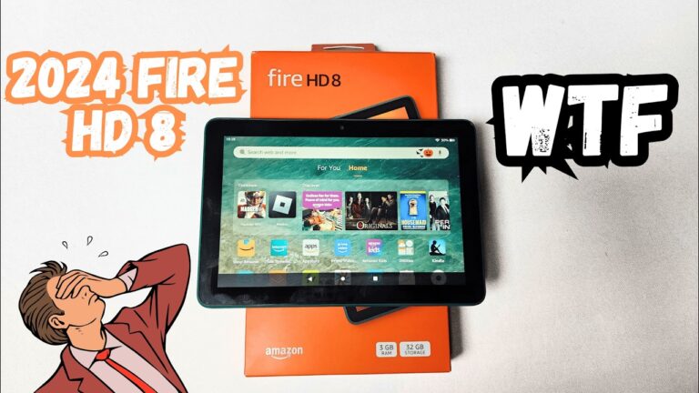 2024 Amazon Fire HD 8 Tablet Review & Gameplay!