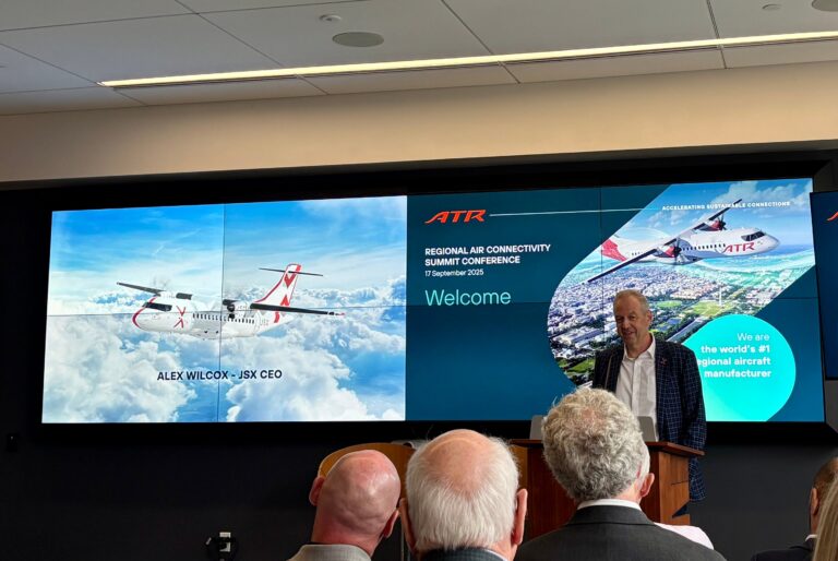 JSX to debut new ATR turboprops in California