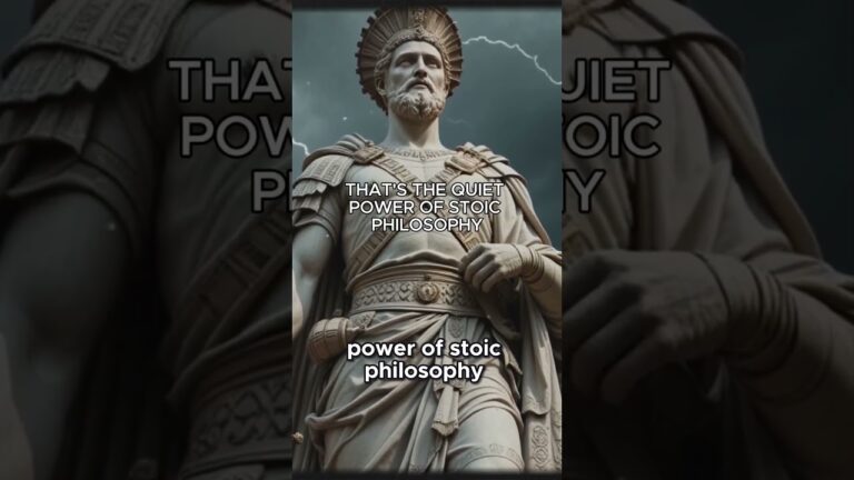 The Quiet Power of Stoic Philosophy| Stoic philosophy 11-5