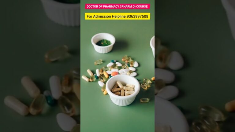 Doctor Of Pharmacy Pharm D Course Details In Tamil#AdmissionOpen#Admission2025#