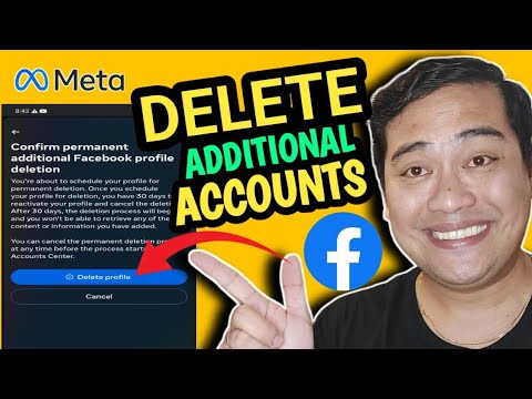 PAANO I DELETE ANG ADDITIONAL FACEBOOK ACCOUNT SA MAIN ACCOUNT 2024