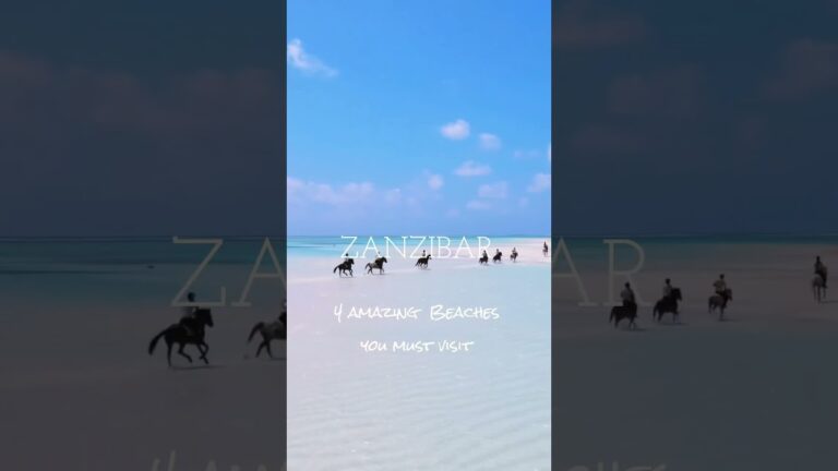 4 Amazing Zanzibar's beaches You must go!