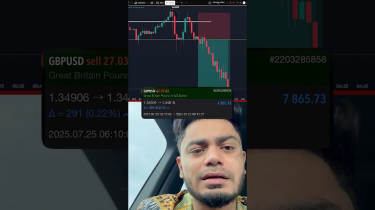 🔥 A Perfect Forex Trading Day || July 25, 2025 Trades!
