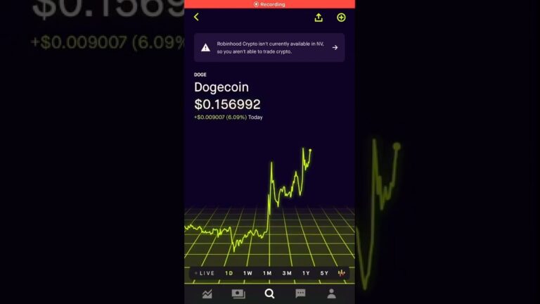 DogeCoin Price Up 6% Today (YouTubeShorts) Stock Market News Update Sunday February 6 2022
