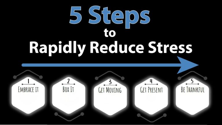 5 Steps to Rapidly Reduce Stress (Top Stress Management Techniques)