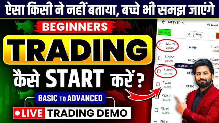 Trading For Beginners | How To Start Trading for Beginners | trading for beginners full course
