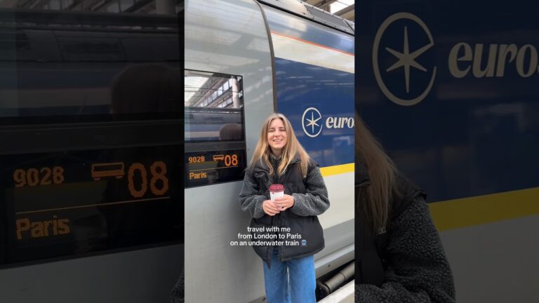 London to Paris in 2 hours underwater 😍 🚆 My first Eurostar experience and review. Have you tried?