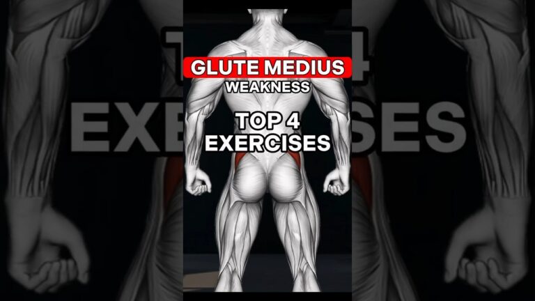 💥 TOP 4 exercises for gluteus medius #glutesworkout #workout