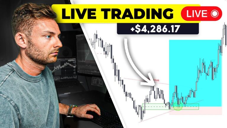 LIVE TRADING CRYPTO – How To Profit $4,286 Risking $500 (100x Strategy)