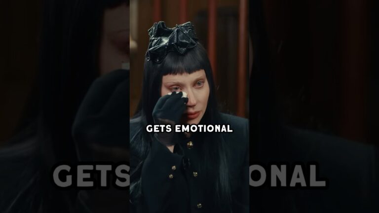 Lady Gaga Tears Up After This Question #shorts
