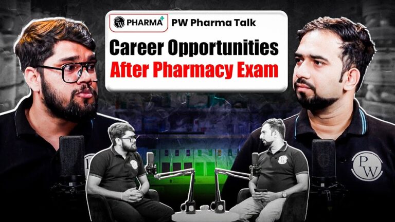 Career Opportunities After Pharmacy Exam | PW Pharma Talk