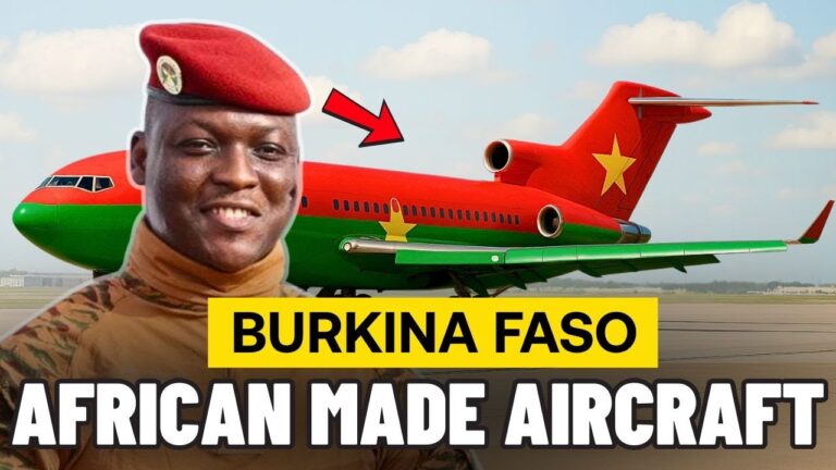 Traoré Shocks the World as He Unveils First Ever African ‘MADE IN BURKINA’ AirPlane