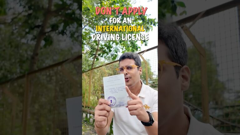 Applying for an international driving license? Then know this #travelhacks #travel #idp Mushenee