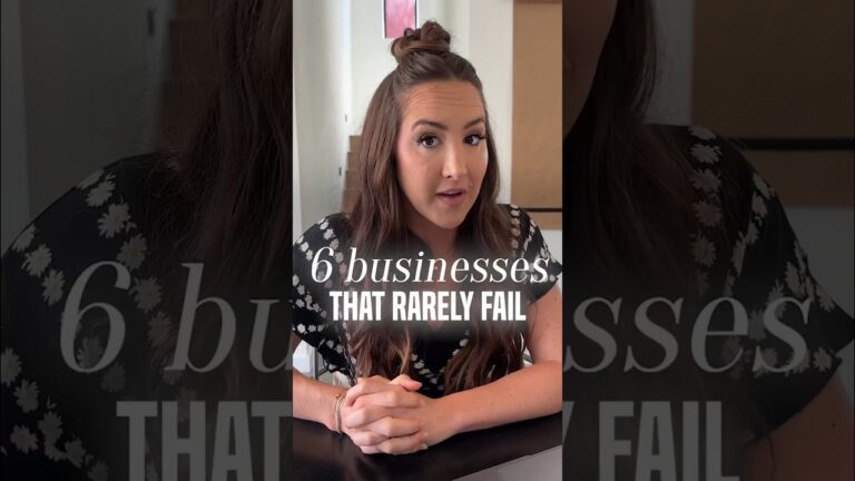 6 Businesses That Rarely Fail