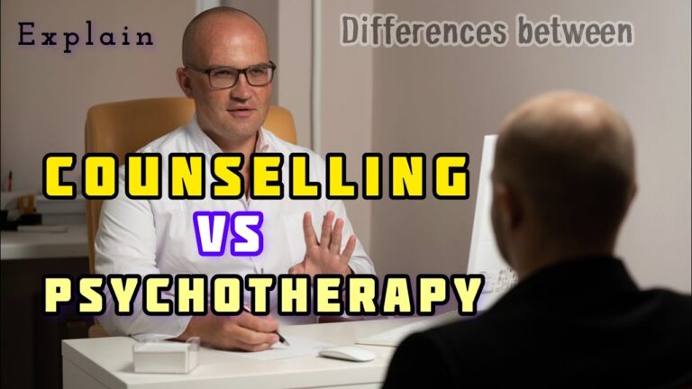 counselling vs psychotherapy Differences between