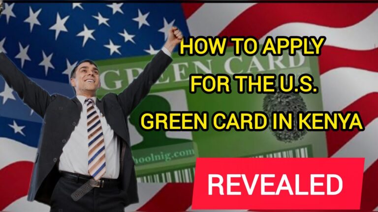 HOW TO APPLY FOR A U.S. GREEN CARD FROM KENYA. THE REAL OURNEY BEGINS HERE! Mushenee