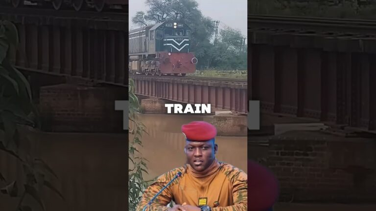 "A New Era Begins: High-Speed Trains Arrive in Burkina Faso#shorts#ibrahim_traore#burkina_faso