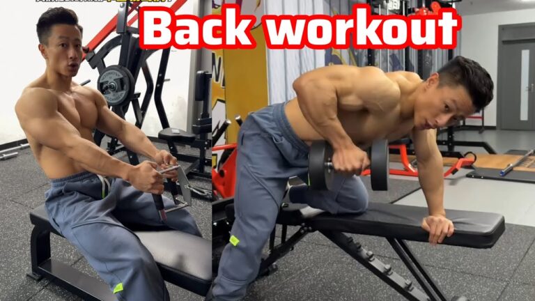Super detailed tutorial for back training for beginners!जिम में बैक वर्कआउट करने का सही तरीका