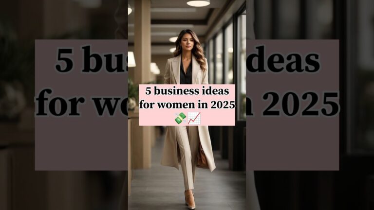 5 business ideas for women in 2025💸💸#trending #business #money #women #shortsvideo #shorts #viral
