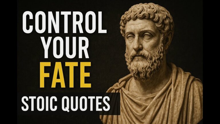 Master Your Fate with Stoicism | Powerful Stoic Quotes for Life