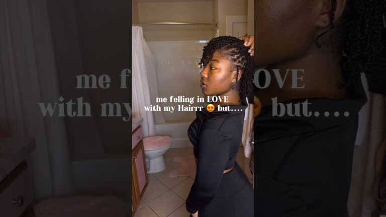 Saved so much money with this Protective Style ! #minitwists #naturalhair #protectivestyles