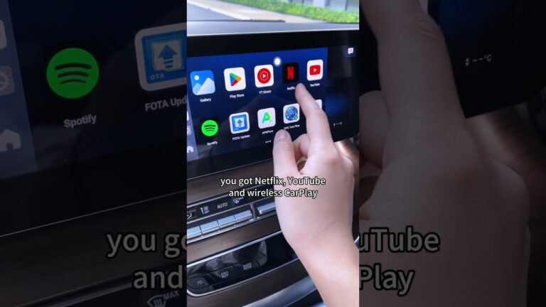 CarlinKit Tbox: To add Netflix YouTube to car screen but also safe driving! #carplay #techtips