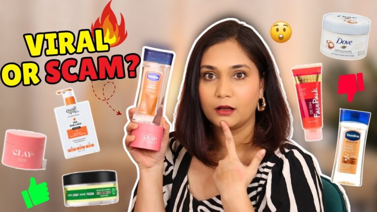 *REAL & HONEST* REVIEWS of VIRAL Beauty Products, INTERNET Made me BUY(Skincare+Haircare+Bodycare)