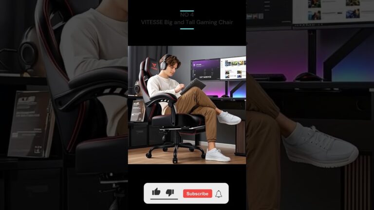 Top 5 Best Gaming Chair for Big and Tall Gamers in 2025